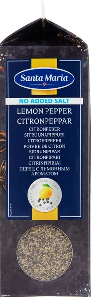 Sidrunipipar SANTA MARIA, No Added Salt, 530 g