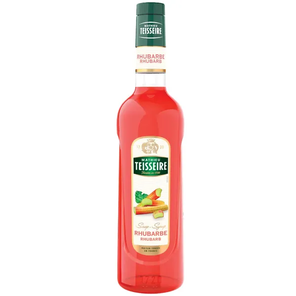 Siirup TEISSEIRE, Rabarberimaitseline, 0,7L