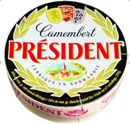 Sinihallitusjuust PRESIDENT Camembert de Normandie 250 g