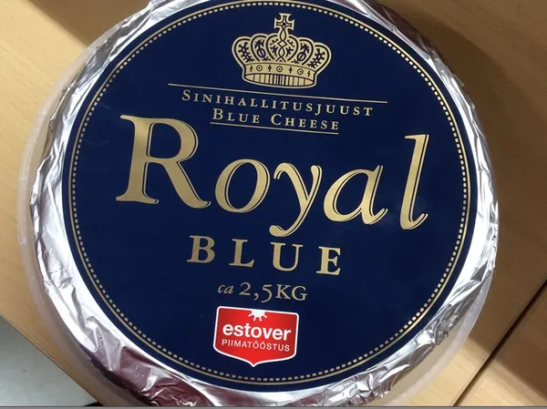 Sinihallitusjuust ROYAL BLUE 27%,~2.5kg