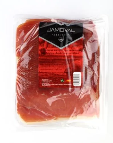 Vītināts šķiņķis JAMONDUL Jamon Serrano, šķēlēs, 500 g