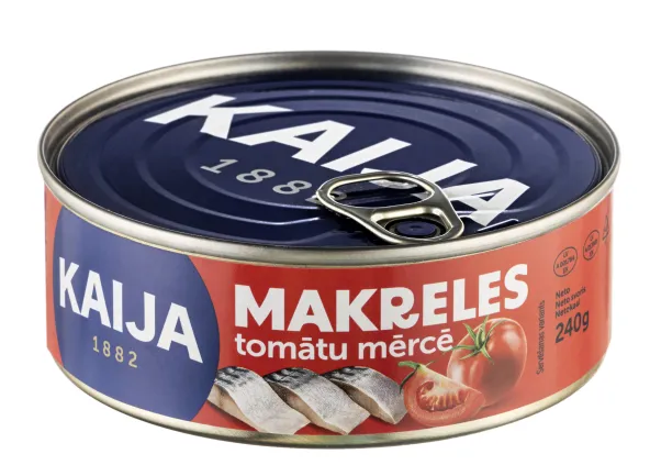 Skumbria tomatikastmes EO, KAIJA, 240 g