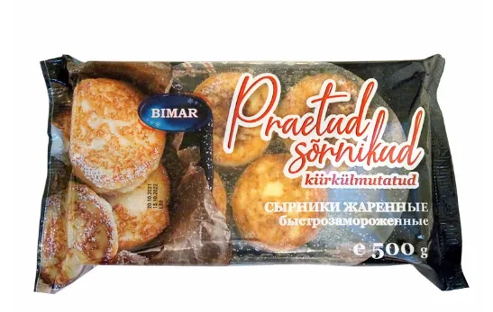 Sõrnikud BIMAR praetud, külmutatud, 500g, 14tk. pakis