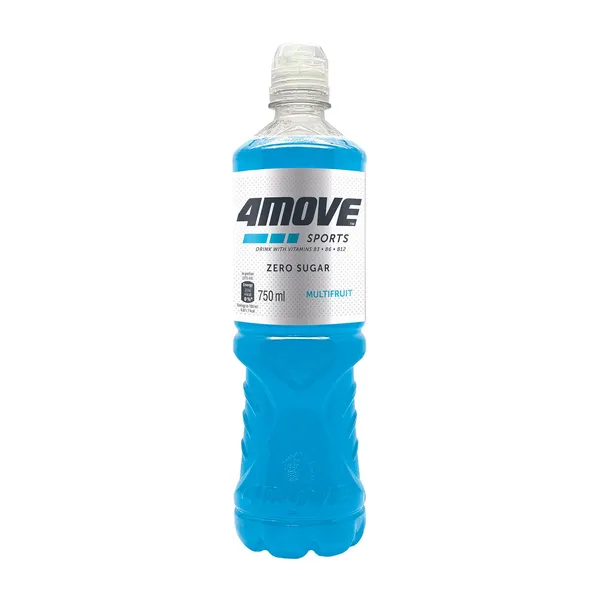 Spordijook 4MOVE isotooniline, Zero Multifruit 750ml
