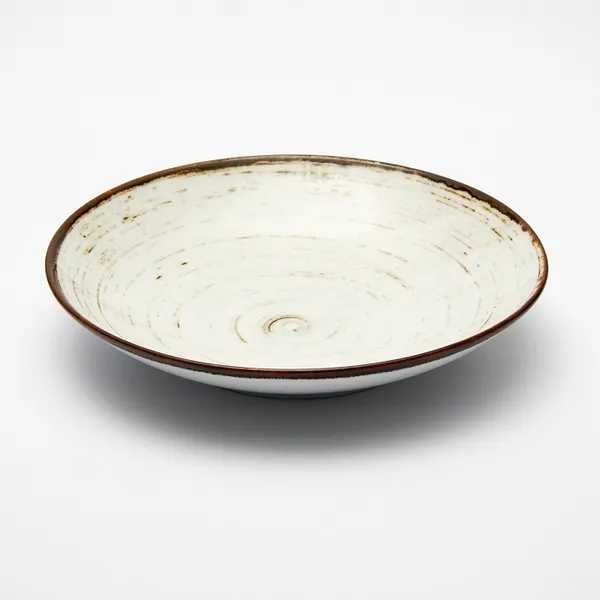 Sügav taldrik ALUMINA, Nostalgia White, portselan, 650ml, D 22cm, K 4,5cm, tk