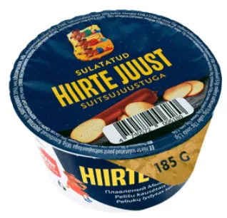 Sulatatud juust suitsujuustuga, HIIRTE JUUST, 185 g