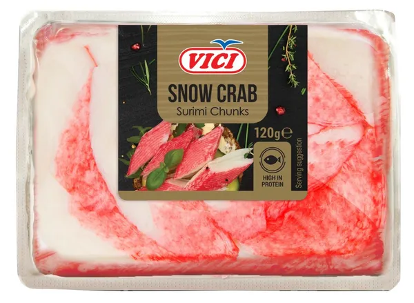 Surimist liha Lumekrabi, VICI, 120 g