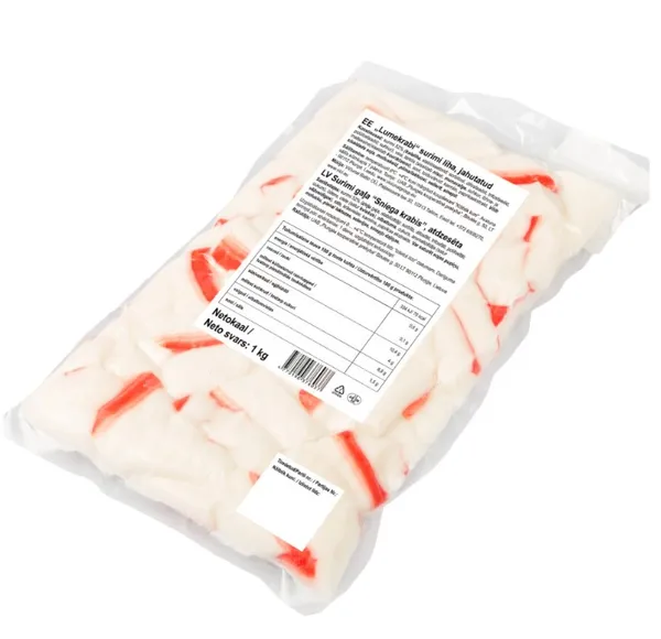 Surimist liha VICI lumekrabi,  jahutatud, 1kg