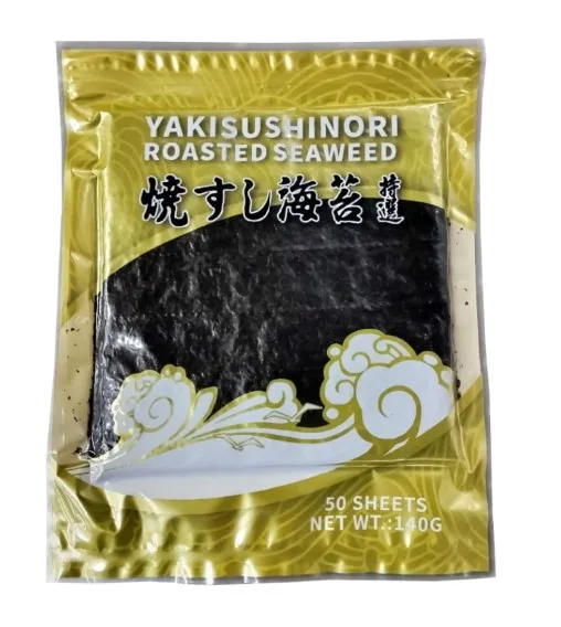 Sushi nori lehed YAKISUSHINORI, Gold, 140g, (50tk)