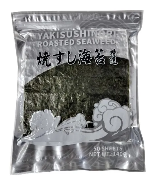 Sushi nori lehed YAKISUSHINORI, Silver, 140g, (50tk)