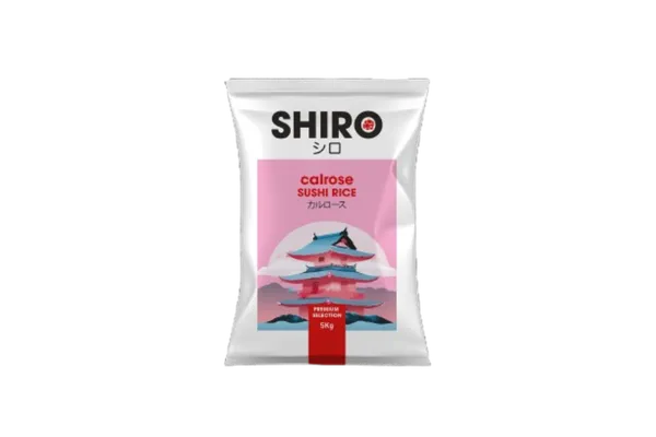 Suši rīsi SHIRO Calrose, 5kg