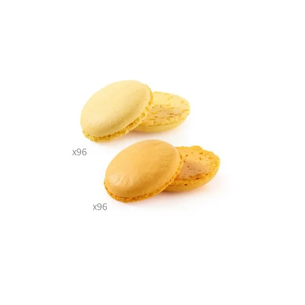 Suupiste makroonid PIDY "spicy and curry", Ø 3.5cm, 2,1g*192tk