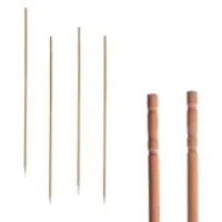 Suupistetikud 15 cm, Turned,  puidust, 500tk, Papstar