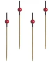 Suupistetikud  7 cm, puidust, RED PERL  250 tk. Papstar