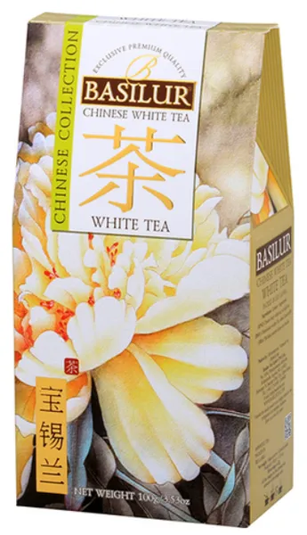 Suureleheline valge tee Chinese Collection White Tea, BASILUR, 100g
