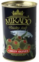 Olīvas Mikado pildītas ar lasi 300g/120g