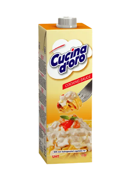 Taimne köögikreem UHT CREMIO Cucina D'oro, 17%rasva, 1L