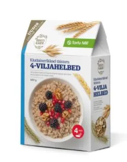 Täistera neljaviljahelbed, TARTU MILL, 500 g