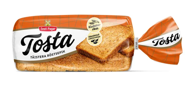 Täistera röstsepik EESTI PAGAR, Tosta, viilutatud, 500g