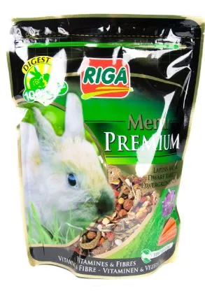 Täisväärtuslik toit  Riga Premium, küülikutele 500g