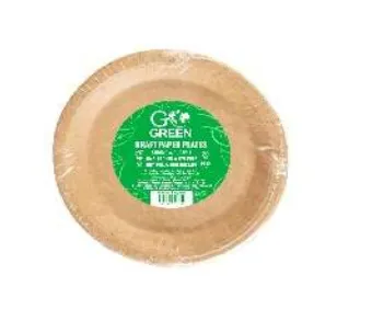 Taldrik D 18 cm, Go Green, BIO Lagunev, paber,  20 tk