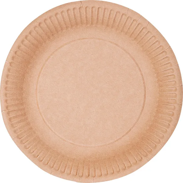 Taldrik D 18 cm, paber, pruun,  50 tk/ pakkis