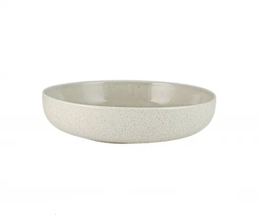 Taldrik GRANIIT Valge, sügav, portselan, 1,2L, D22 cm, H5,5 cm, tk