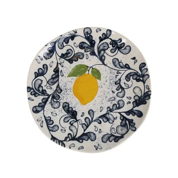 Taldrik LA MEDITERRANEA, Limoi, keraamiline, D 26cm, tk.