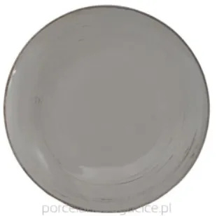 Taldrik NOSTALGIA Popiel, portselan, P 28 cm, K 3 cm, tk