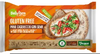 Taluleib BALVITEN GLUTEENIVABA, seemnetega, vegan, 250g