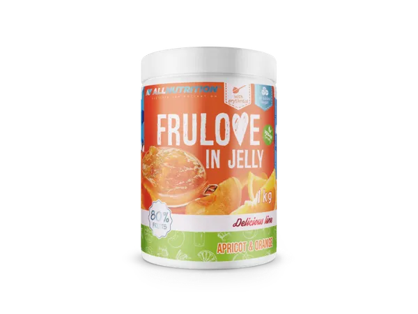 Aprikozes un apelsīni želejā ALLNUTRITION, 1kg