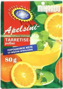 Tarretisepulber MIKAADO Apelsini 80g