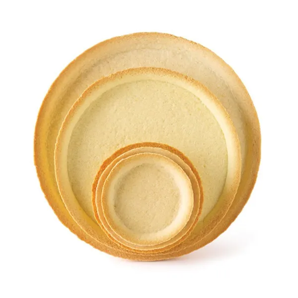 Tartaleti põhi PIDY,sirge servaga, võiga 8,5cm 24g* 135tk