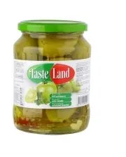 Marineeritud rohelised tomatid TASTE LAND, 830 g
