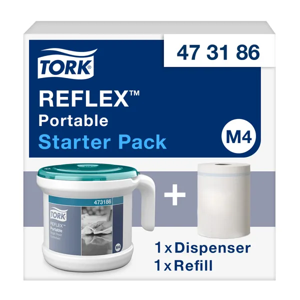 Teisaldatav väljastussüsteemTORK Reflex™ kesktõmbega,473186