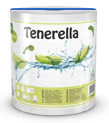 TENERELLA Rullkäterätik 1 rull x 500 lehte, 2 -kihiline, 107 m.