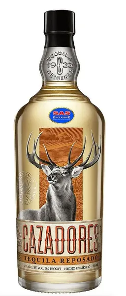 Tequila CAZADORES Reposado, 100% Agave, 40%vol, 0,7L,R24/192275/21