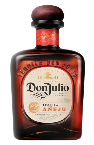 Tequila DON JULIO Anejo, 100% Agave, 38%vol,  0,7L,R24/192295/21