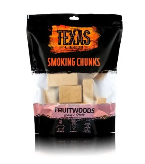 TEXAS CLUB Suitsutamise kuubikud, Ameerika tammepuit, 1 kg