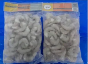 Tiigerkrevett, 26/30, HLSO, toores, 25% glasuur, easy peel, külmutatud, 750g/ 1kg