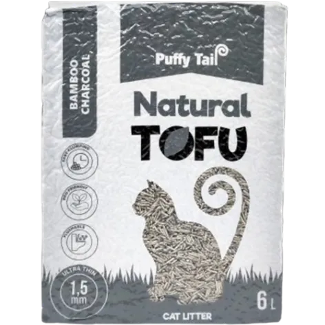 Tofu kassiliiv PUFFY TAIL bambus, 1,5 mm, graanulid, 2,4kg