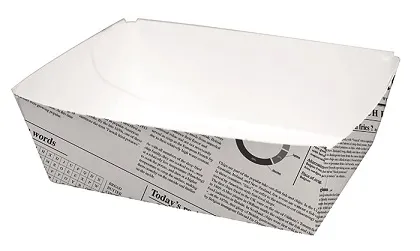 Toidukarp 440 ml, 110 x 80 x 40 mm, 250 tk, kartong, NEWSPAPER