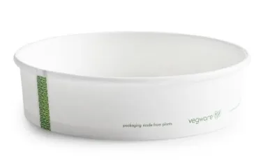 Toidukarp 760 ml, D 185 mm, 50tk, PLA, VEGWARE, ECO, (sobiv kaas C053946)