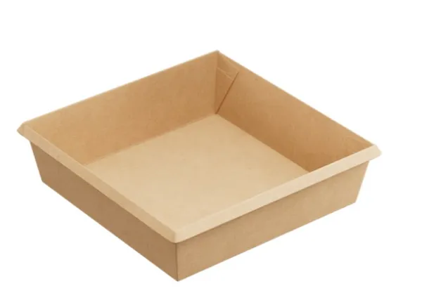 Toidukarp 950 ml, 1EA 950/b, 160 x 150 x 45 mm, 50tk, papist, kraft (sobiv kaas C059196)