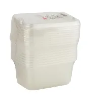 Toidukarp kaanega 250 ml, 10tk, PP