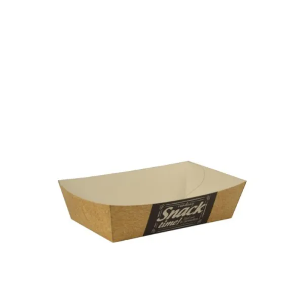 Toidukarp SNACK,  120  x 70 x 35 mm, 50 tk, papist, PAPSTAR