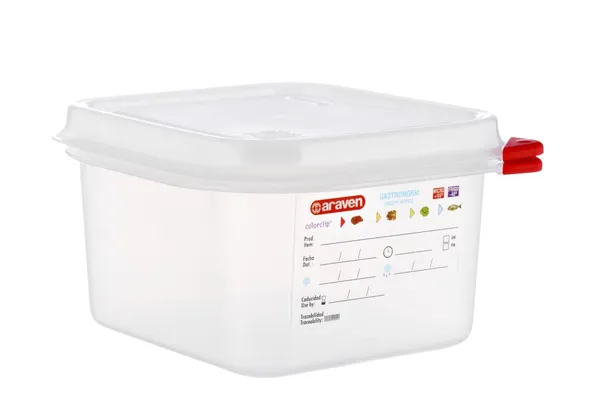 Toidukonteiner 1,7 L, GN 1/6,  H 65 mm, Airtight, Araven