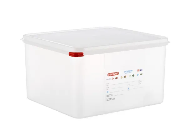 Toidukonteiner 19 L, GN 2/3, H 200 mm,  Airtight, Araven