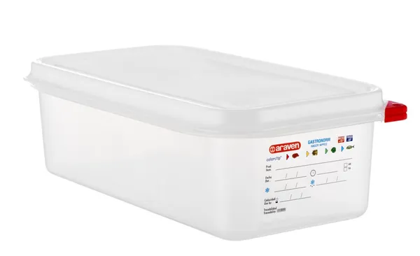 Toidukonteiner 4 L, GN 1/3, H 100 mm, Airtight, Araven