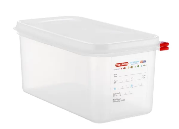 Toidukonteiner 6 L, GN 1/3,  H 150 mm, Airtight, Araven